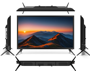 comprare 43 pollici 4K Android TV Smart Dolby Digital Plus con alloggiamento in metallo online manufacture