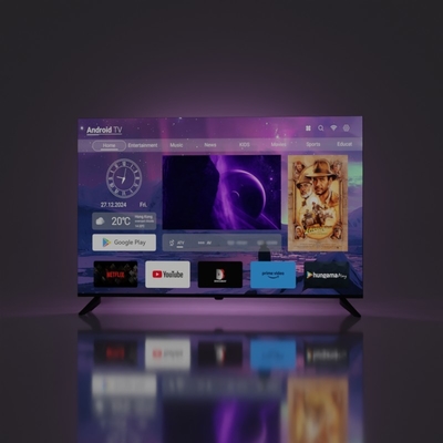 comprare Smart TV LED con piattaforma Android TV, standard DVB-T2 e tecnologia avanzata online manufacture