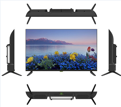 Televisione normale a schermo a LED senza telaio spessore ultra-sottile 32 pollici per case d'ospite