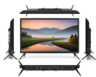 Facile installazione TV a LED da 40 pollici 2K TV a LED alloggiamento in metallo con telaio