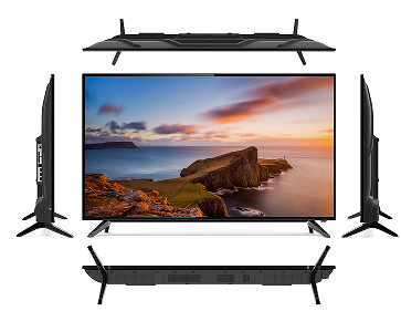 40 pollici normale TV a LED DTV vetro temperato facile utilizzo con riproduzione multimediale