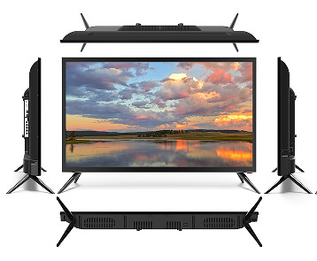 Facile installazione TV a LED normale da 50 pollici ad alta luminosità con audio Hi-Fi