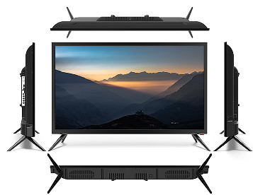 Aggiornamento intelligente TV Wi-Fi in plastica da 50 pollici 4k e bordo senza cornice