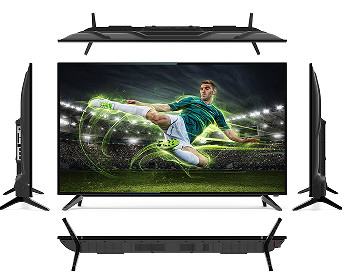 Multi Media 55 Inch Smart LED TV Intelligente regolazione dei colori 4K con Wifi