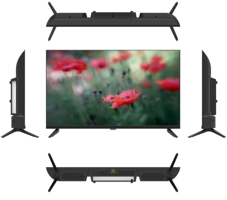 Televisioni intelligenti senza telaio da 43 pollici supportano USB Multi Media con alloggiamento in metallo