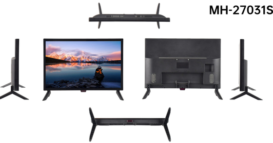 Televisione intelligente da 27 pollici per uso familiare facile da usare con funzione Bluetooth
