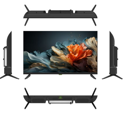 Televisione intelligente senza telaio da 85 pollici spessore ultra-sottile 4K con sistema WebOS